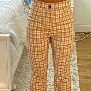 plaid pants
